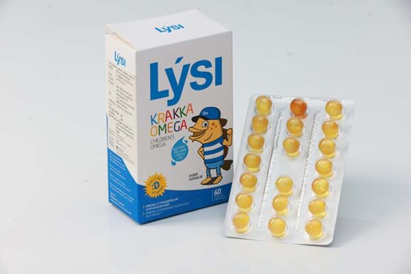 cover LYSI OMEGA-3 CHEWABLE CAPSULE