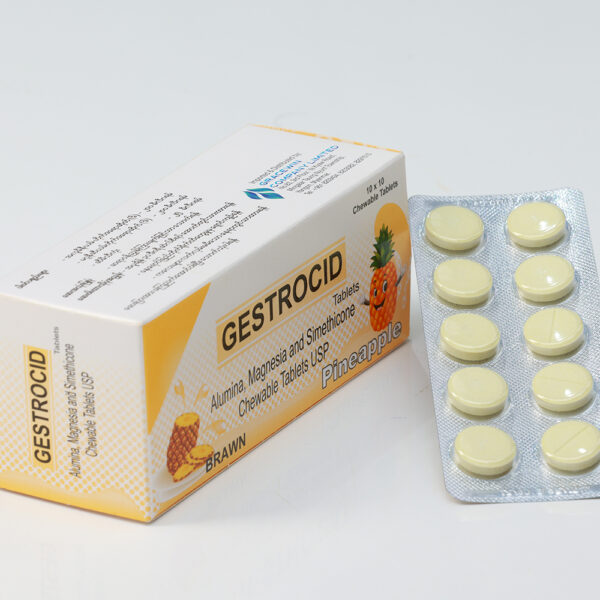 GESTROCID (ORANGE, STRAWBERRY, PINEAPPLE & MIXED FRUIT FLAVOUR)